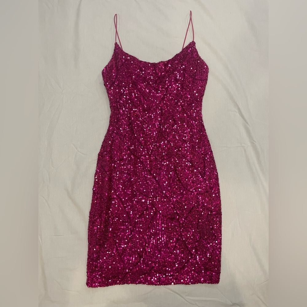 Hot Pink Women’s Size 7 Homecoming Dress